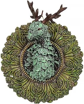 Amazon.co.jp: ファンタジードラゴンヘッド壁の装飾壁プラーク、中世の